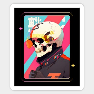 Phantom Pilot Racer Sticker